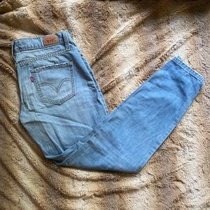Boyfriend cut jeans by Levi size 3